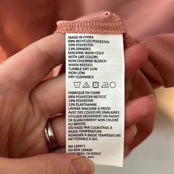 prAna Railay Pullover in Cloud Blush Size Small - Picture 12 of 14